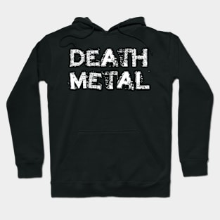 Death Metal label Hoodie